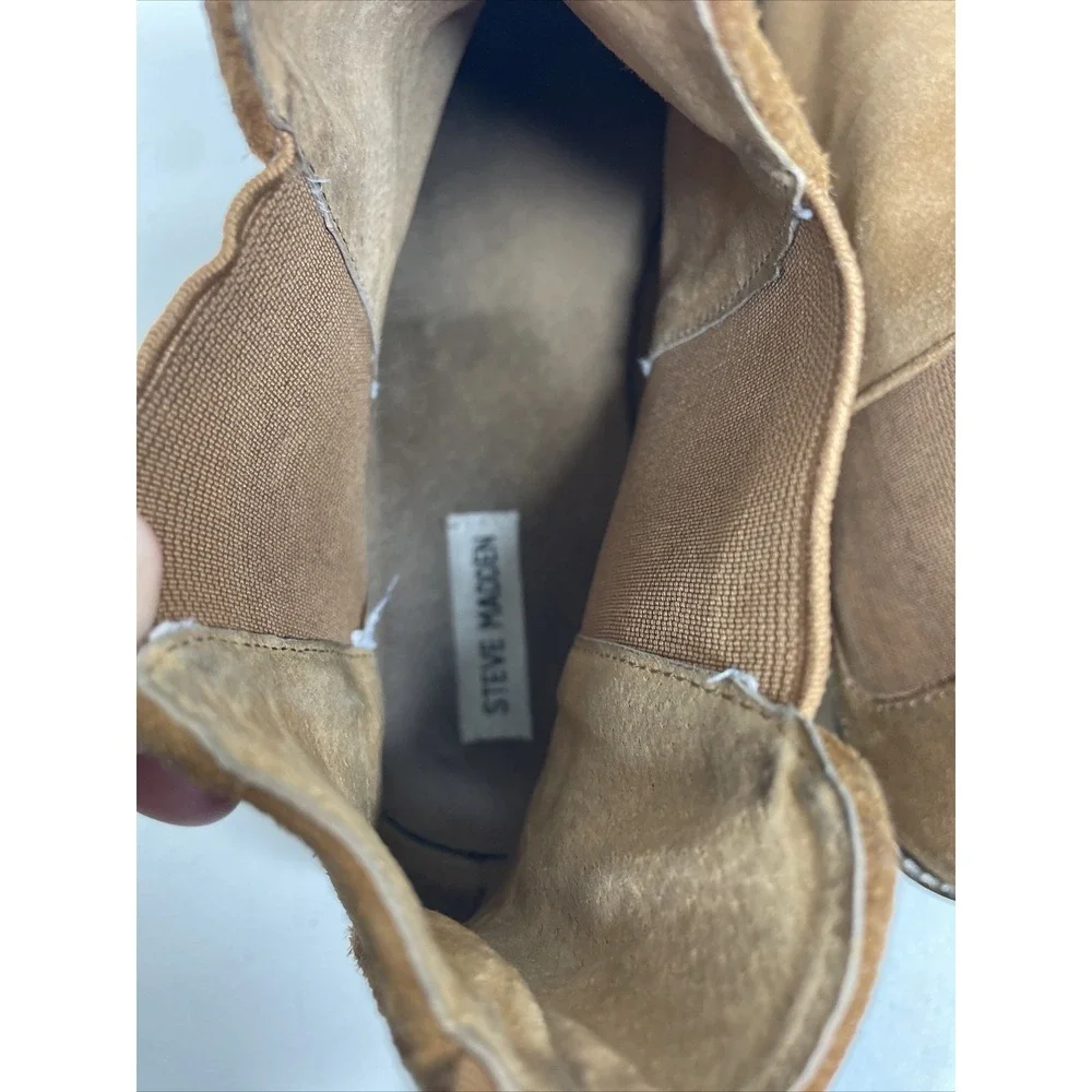 Steve Madden Men's‎ Slip On Ankle Boots Brown Size 13M